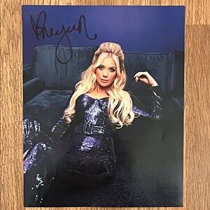 Megan Moroney VIP exclusive signed poster 8x10